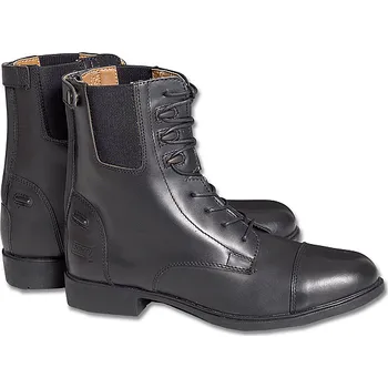 Jezdecká obuv Kožená jezdecká perka ELT Belfort černá vel. 40