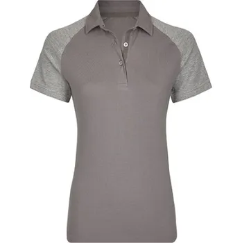 Dámské tričko Miners mate Dámské polo triko MY420 Grey Solid-Heather Grey M
