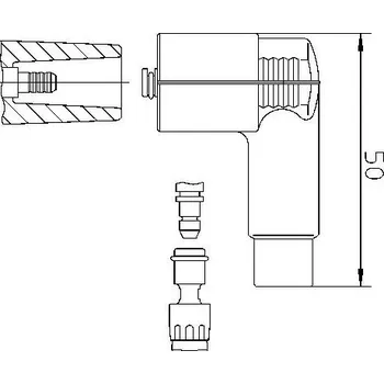 Zapalovací cívka Zástrčka, zapalovací cívka, , 1212128937, BREMI, 10206WA1