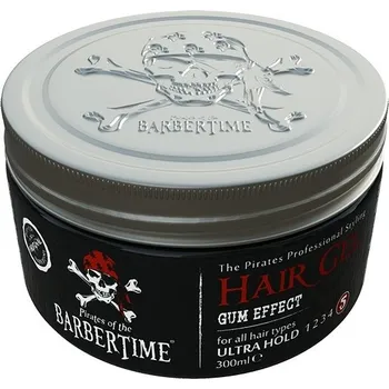 Stylingový přípravek BARBERTIME Hair Gel Gum Effect 300ml - ultra silně tužící stylingový gel