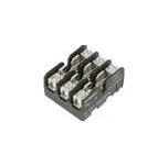 LITTELFUSE Zásuvka válcové pojistky na přípojnici DIN 30A 300V Póly: 3