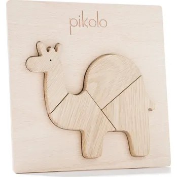Dřevěná hračka Dřevěná skládačka velbloud