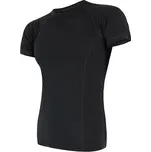 SENSOR Merino Air - Pánské triko kr.rukáv Barva: Černá, Velikost: L