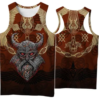 Dámská vesta Unisex vesta / tílko s 3D potiskem Tattoo symbol Velikost: 3XL, Barva (Varianta): vesta 7