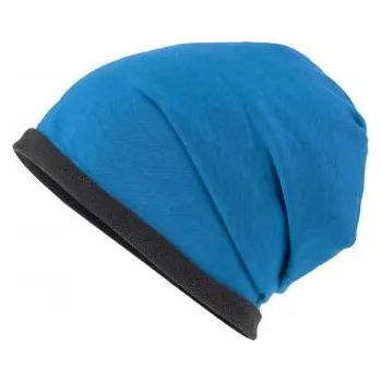 Čepice Daiber - čepice Čepice Single Beanie Barva: Modrá zářivá - Carbon
