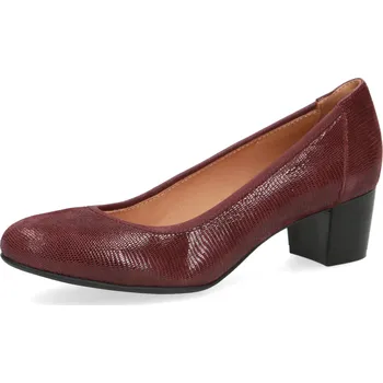 Dámské polobotky Dámská obuv kožená CAPRICE DC 9-22302/27 červená 4