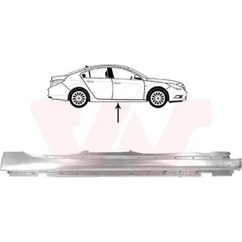 Prah karosérie Nástupní panel VAN WEZEL 3850104