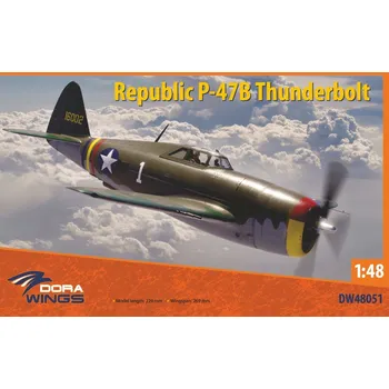 Plastikový model 1:48 Republic P-47B Thunderbolt