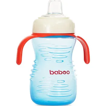 Lahvička se savičkou a úchyty modrá 260 ml 6m+