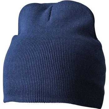 Čepice Daiber - čepice Čepice Cotton Beanie Barva: Modrá námořní