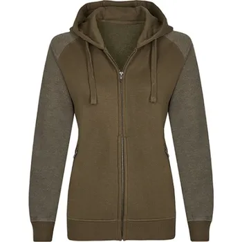 Dámská mikina Miners mate Dámská mikina MY720 Olive-Heather Olive XL