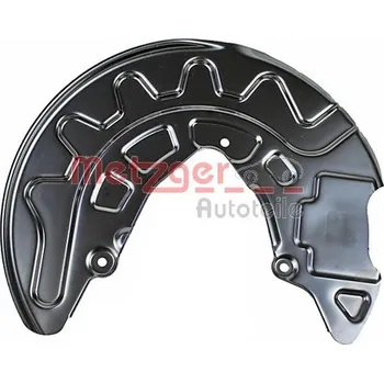 Brzdový kotouč Ochranný plech proti rozstřikování, brzdový kotouč METZGER 6115273