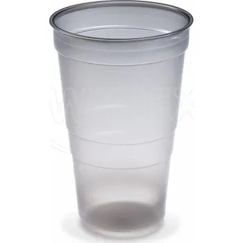 Party nádobí Kelímek vratný 0,5 l Reware Cheers, kouřový (PP) [25 ks] (PP750)