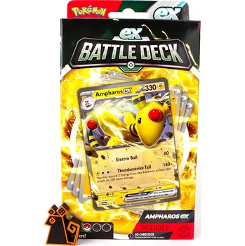 Sběratelská karetní hra Nintendo Pokémon Battle Deck - Ampharos EX
