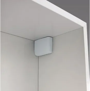 Nábytkové kování K-IF závěsné rektifikační kování nový typ ocel krytky plast sada bílá (K-IF závěsné rektifikační kování nový typ ocel krytky plast sada bílá)