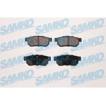 Brzdová destička Sada brzdových destiček, kotoučová brzda SAMKO 5SP072
