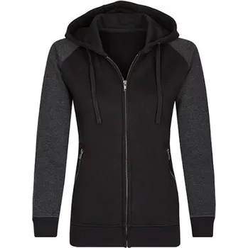 Dámská mikina Miners mate Dámská mikina MY720 Black-Heather Black L