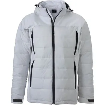 Pánská vesta Daiber Pánská zimní bunda Outdoor Hybridjacket JN1050 Barva: Bílá, Velikost: L