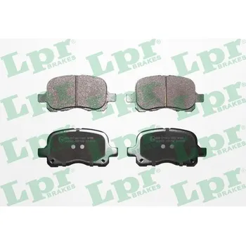 Brzdová destička Sada brzdových destiček, kotoučová brzda LPR 05P768