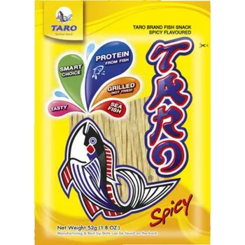 Sušená zelenina Taro Sušený rybí snack - kořeněný 52g