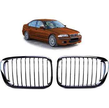 Kapota Maska - ledvinky BMW 3 (E46) 1998-2001 - černé lesklé