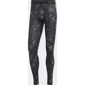 Pánské Legíny ADIDAS TF AOP TIGHT HS7569 – Šedá XXL