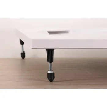 Olsen Spa Laka nožičky ke sprchovým vaničkám do 120 x 90 cm 5ks černá VANKNOZC5