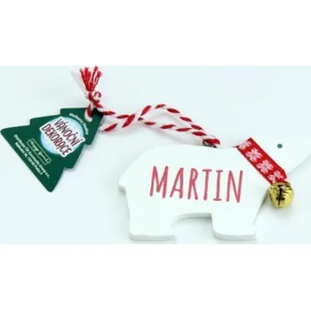 Vánoční dekorace Vánoční dekorace lední medvěd MARTIN - neuveden