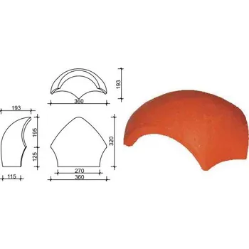 Terran Hřebenáč rozdělovací Y DANUBIA EVO mocca