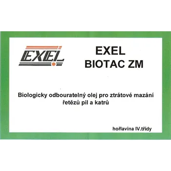 BIOTAC ZM biologický olej pro ztrátová mazání 205L
