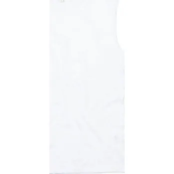 Prodloužené volné tílko Mantis Raw z organické bavlny Barva: Bílá, Velikost: XL P82