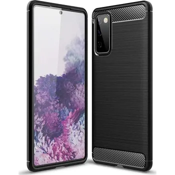 Pouzdro na mobilní telefon Forcell Carbon pro Samsung Galaxy S20 FE černé