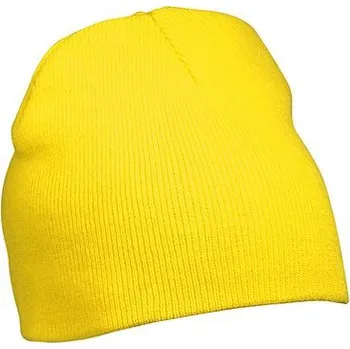 Čepice Daiber - čepice Čepice Beanie No.1 Barva: Žlutá