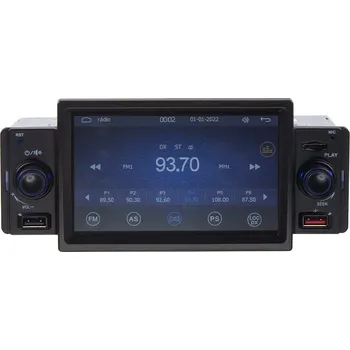 Autorádio 1DIN autorádio s 5" LCD/3x USB/SD/Blutooth/CarPlay/AndroidAuto