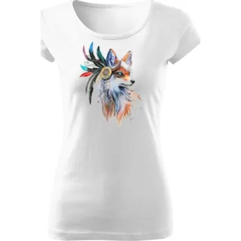 Dámské tričko Tričko s potiskem Liščice dámské