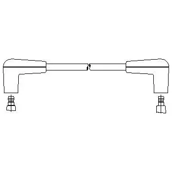 Zapalovací kabel zapalovací kabel, , BREMI, 358/36