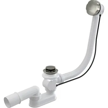 Sifon Odtokový komplet Alcaplast nickel lesk VYPSANL