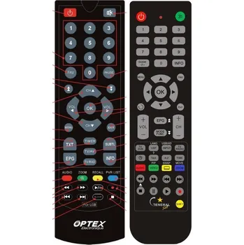 OPTEX ORT-8840T - kompatibilní značkový dálkový ovladač General