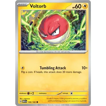 Sběratelská karetní hra Voltorb 100/165 - Scarlet & Violet 151 Typ karty: Non-Holo