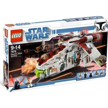 Hračka LEGO® Star Wars™ 7676 Republick Attack Gunship™ LEGO® 7676