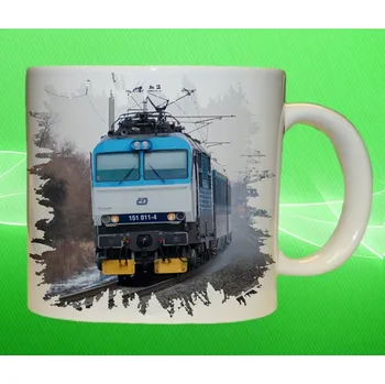 hrnek s lokomotivou 151 011-4 75ml