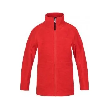 Chlapecká mikina Hannah ALMA JR tomato mel 122 - 128; Červená mikina + DÁREK DLE VÝBĚRU!