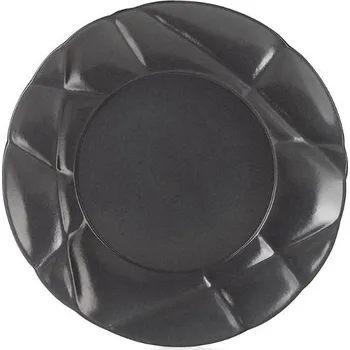 Talíř Succession talíř mělký černý, pr. 21 cm