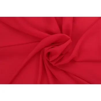 Krepšifón v červené barvě 03956/016