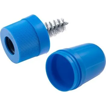 Auto-moto Carmotion 58702 Svorka a kartáč na čištění kolíků, plastové pouzdro