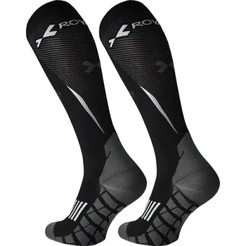 Pánské ponožky Royal Bay Kompresní podkolenky Energy Černá EU velikost: 45-47, Obvod lýtka: C2 (31-37 cm)