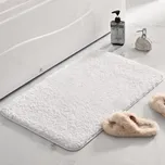 XPOSE® Koupelnová předložka AIRY - bílá 50x80 cm, + Prodloužená možnost vrácení zboží do 50 dnů