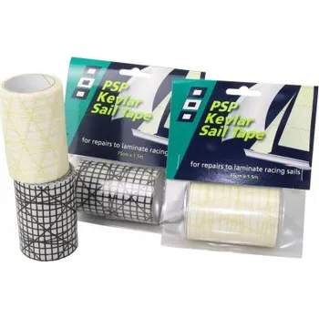 Člun PSP Marine Tapes Česko PSP páska na opravu mylarové plachty s kevlarem Barva: Žlutá