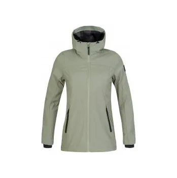 Dámská softshellová bunda Hannah AKAME laurel oak 40; Zelená bunda + DÁREK DLE VÝBĚRU!