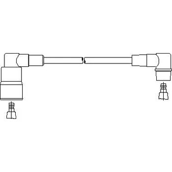 Zapalovací kabel zapalovací kabel, , BREMI, 674/44